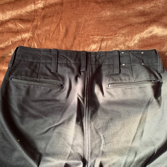 The Real McCoy’s Joe McCoy Chino Trouser, navy - Picture 5 of 5